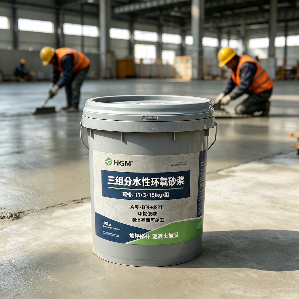 蛟河三组份水性环氧砂浆